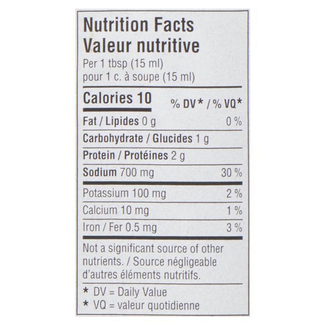 San J White Label 28 Percent Less Sodium Tamari Sauce, 592 Ml -- 6 Per Case