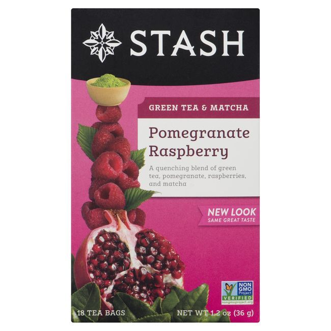 Stash Grenade Framboise Avec Thé Vert Matcha, 18 Unités -- 6 Par Boîte