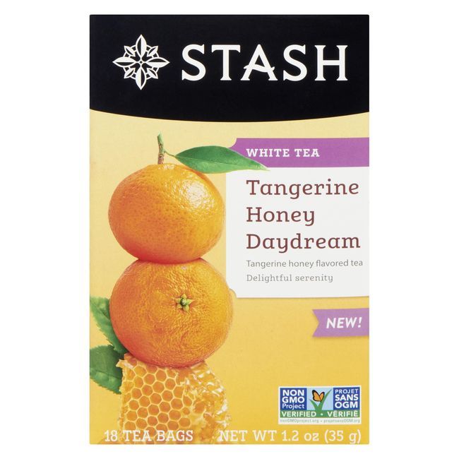 Stash Thé Blanc Tangerine Honey Daydream, 18 Unités -- 6 Par Boîte