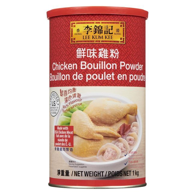Lee Kum Kee Poudre De Bouillon De Poulet, 1 Kg -- 12 Par Boîte
