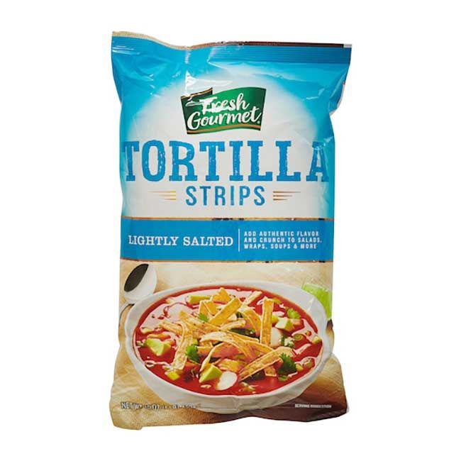 Fresh Gourmet Garniture De Salade De Lanières De Tortilla, 1 Lb -- 10 Par Boîte