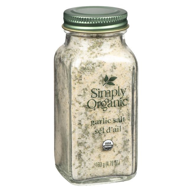 Simply Organic Sel À L'ail, 133 G -- 6 Par Boîte