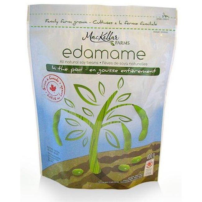 Mackellar Farms Whole Edamame, 400 G -- 12 Per Case