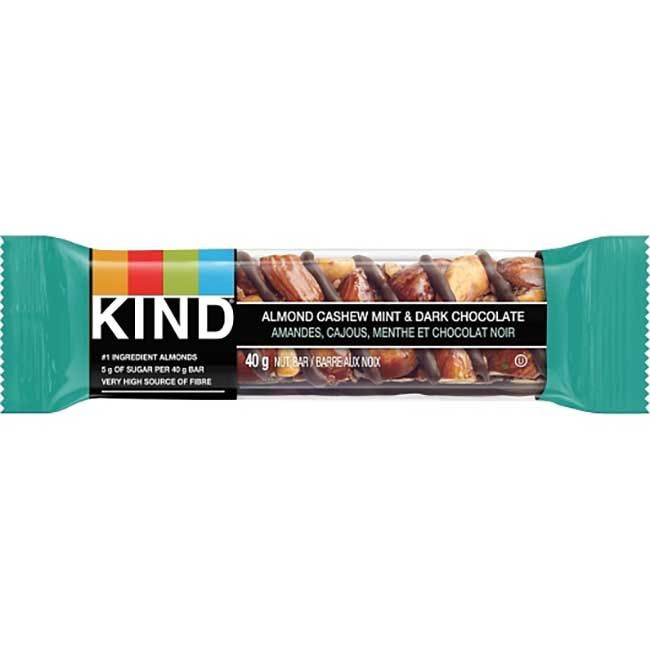 Kind Barre Amande, Menthe Et Chocolat Noir, 40 G -- 72 Par Boîte