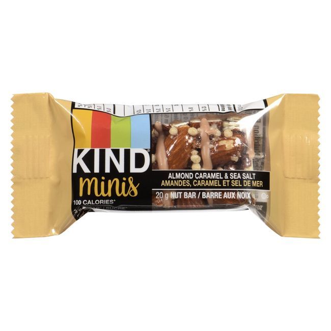 Kind 20 G Almond Caramel And Sea Salt Bar, 10 Count -- 8 Per Case