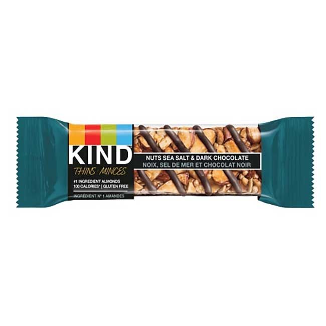 Kind Snacks Barre De Noix, Sel De Mer Et Chocolat Noir, 21 G -- 60 Par Boîte