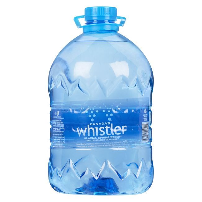 Whistler Glacial Spring Water, 4 L -- 4 Per Case