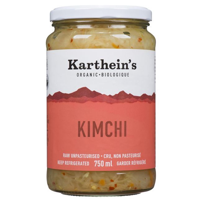 Karthein's Organic Fermented Kimchi, 750 Ml -- 12 Per Case