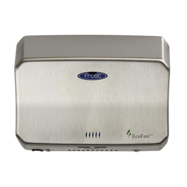 Frost Products Stainless Steel Eco-friendly High Speed Automatic Hand Dryer, 10.8 X 8.4 X 3.9 In