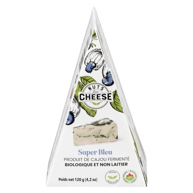 Nuts For Cheese Super Blue Cheese, 120 G -- 6 Per Case