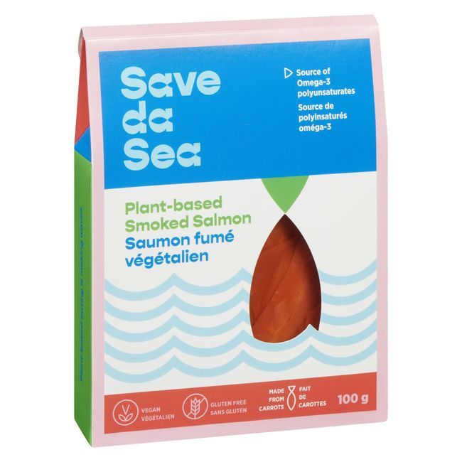 Save Da Sea Plant-based Smoked Salmon, 100 G -- 6 Per Case