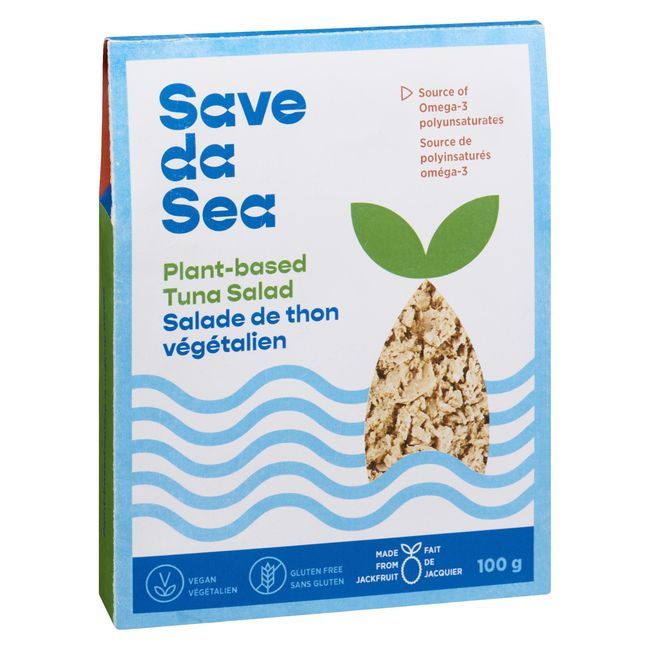 Save Da Sea Plant Based Tuna Salad, 100 G -- 6 Per Case