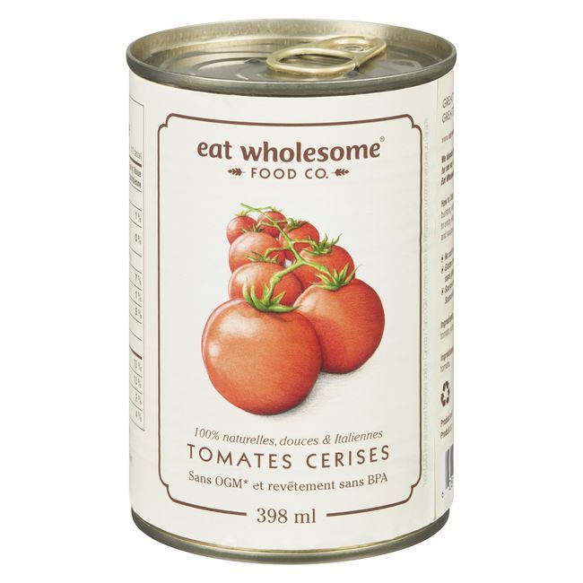 Eat Wholesome Cherry Tomatoes, 398 Ml -- 24 Per Case
