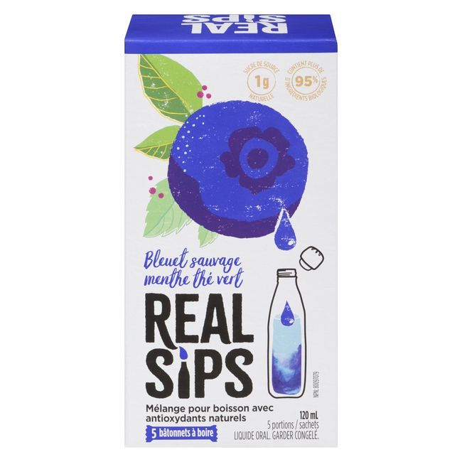 Everreal Wild Blueberry Green Tea, 120 Ml -- 10 Per Case
