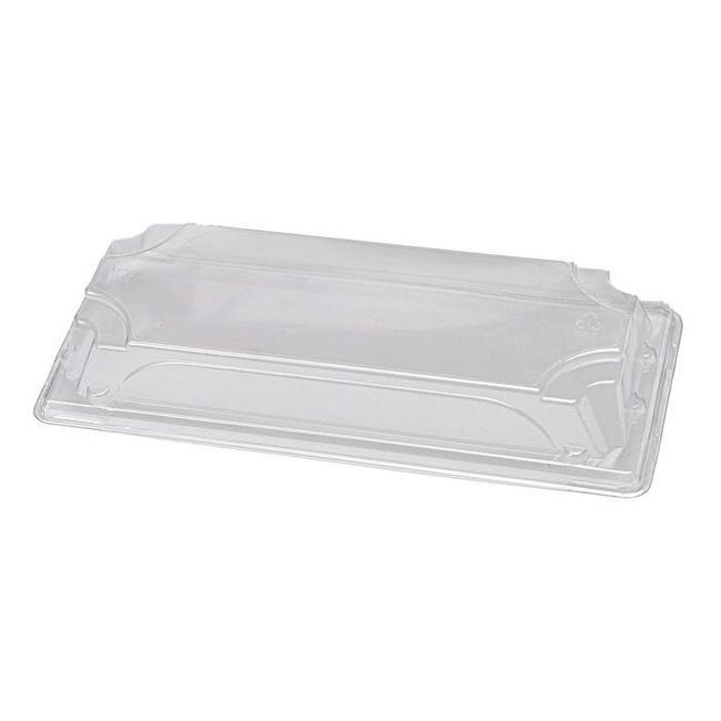 Eco Packaging Couvercles Transparents En Pet Pour Plateau À Sushis En Fibre Sh6, 9 X 3,75 X 1,75 Po -- 600 Par Boîte