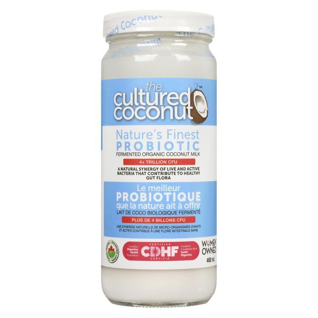 The Cultured Coconut Organic Fermented Coconut Milk, 460 Ml -- 6 Per Case
