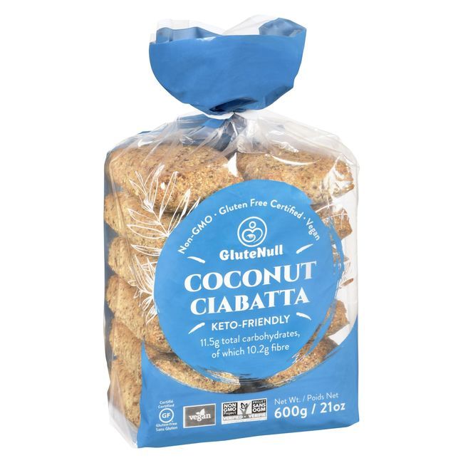 Glutenull Coconut Ciabatta, 600 G -- 8 Per Case