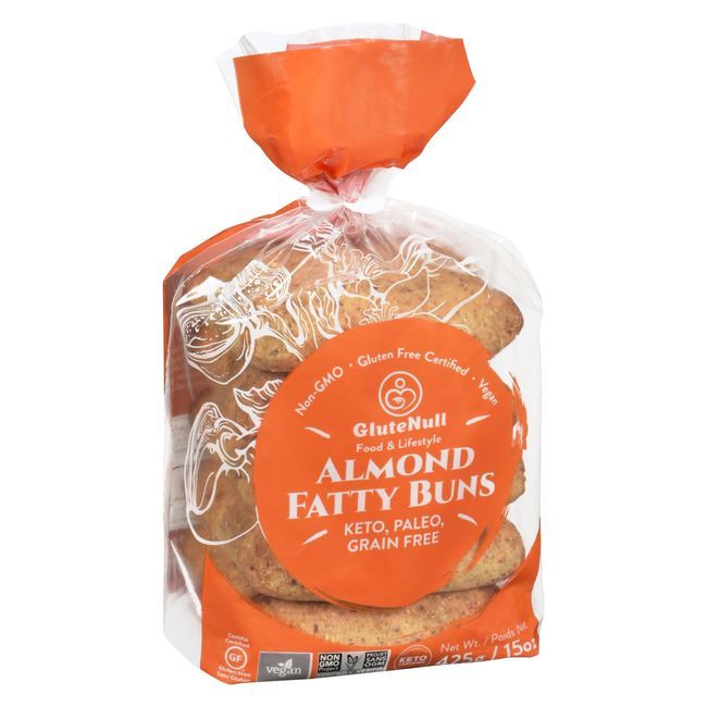 Glutenull Almond Fatty Bun, 425 G -- 10 Per Case