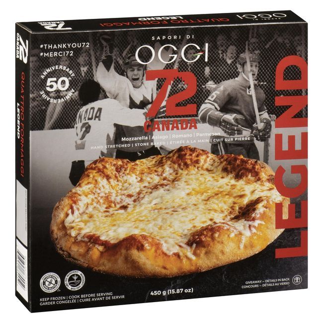 Pizza Oggi Four Cheese Pizza, 450 G -- 12 Per Case