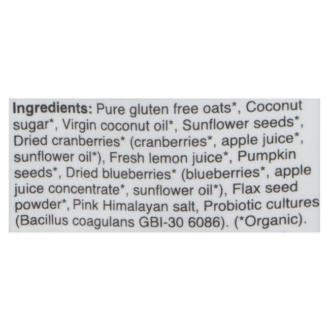 Rawcology Berry Burst Granola Snack Bites With Probiotics, 90 G -- 6 Per Case