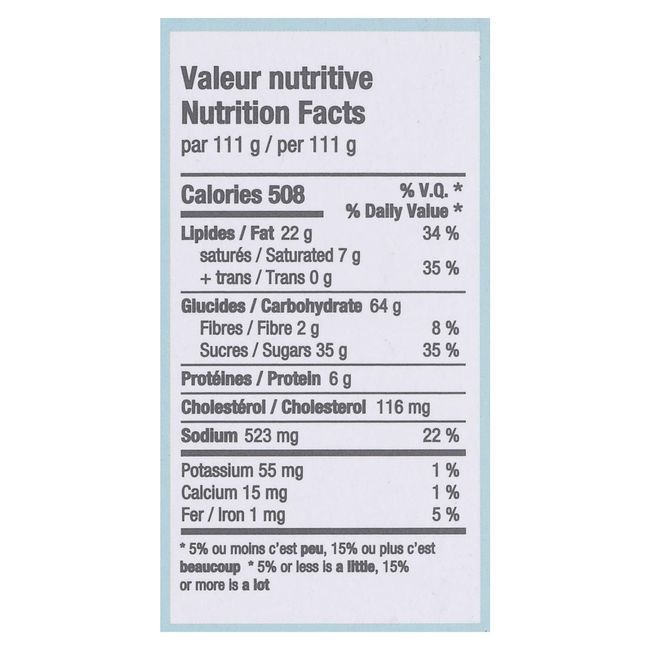Susie Sans Gluten Cookies And Cream Cake, 728 G -- 4 Per Case