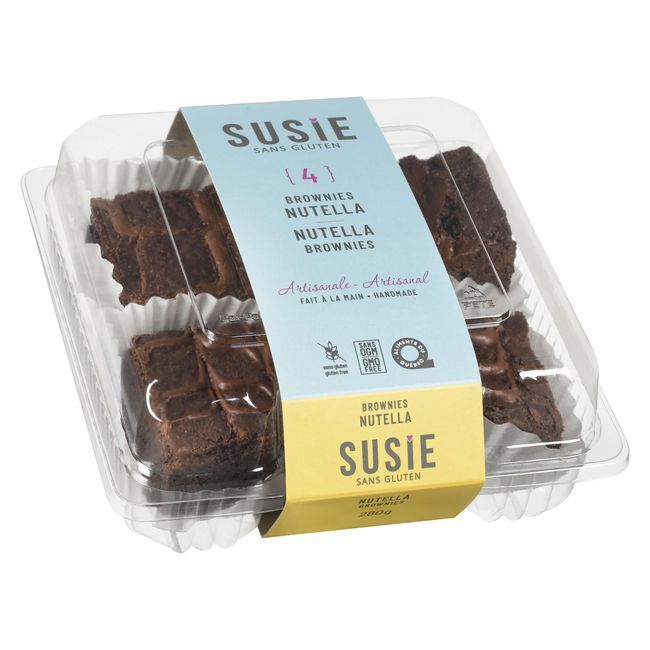 Susie Sans Gluten Nutella Brownie, 280 G -- 6 Per Case