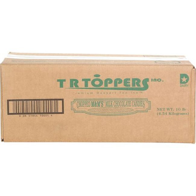 Tr Toppers Garniture M Et Ms Hachée Nature - En Vrac, 5 Lb -- 2 Par Boîte