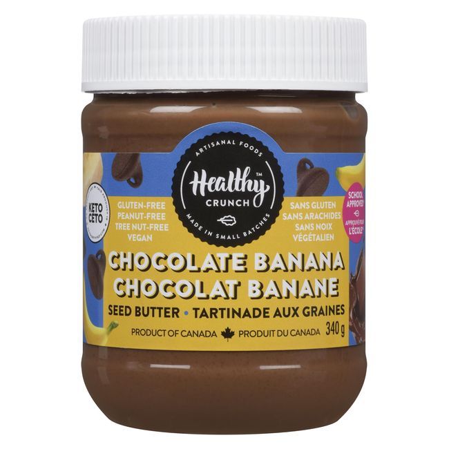 Healthy Crunch Chocolate Banana Sunseed Butter, 340 G -- 6 Per Case