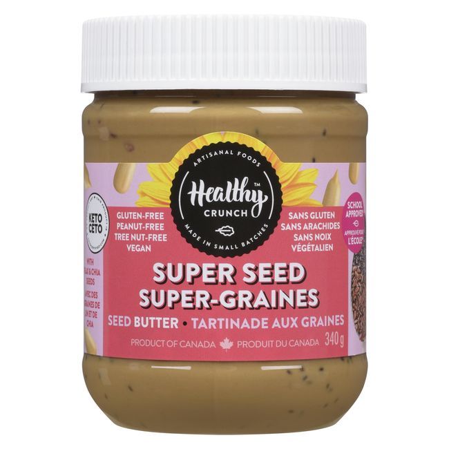 Healthy Crunch Beurre De Graines De Tournesol Super Seed, 340 G -- 6 Par Boîte