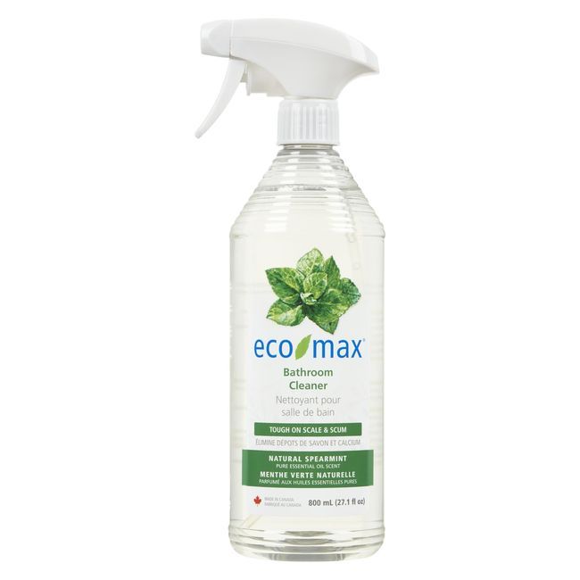 Eco-max Natural Spearmint Bathroom Cleaner, 800 Ml -- 4 Per Case