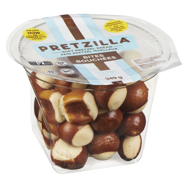 Pretzilla Soft Pretzel Bites, 12.3 Oz Tub -- 8 Per Case