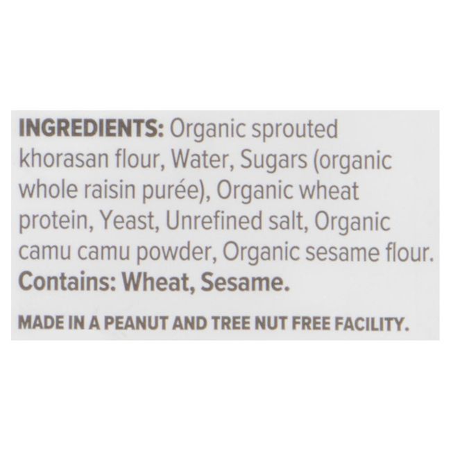 One Degree Organic Foods Pain De Blé Entier Ancien, 625 G -- 8 Par Boîte