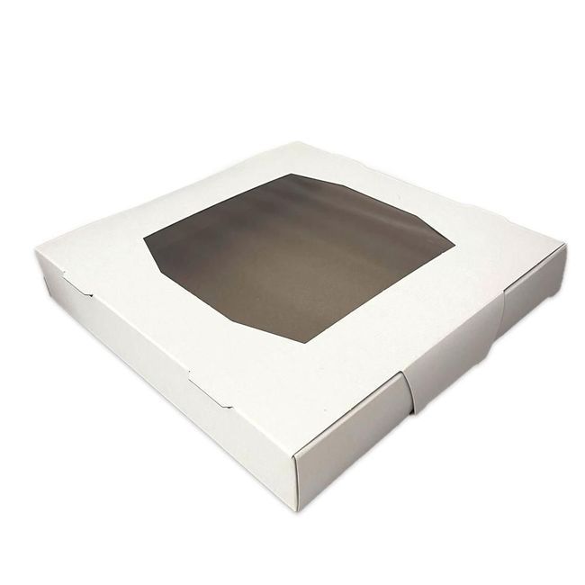 Samrock Boîte À Tarte 9 X 9 X 1,5 Po - Emballage Cellophane, 250 Unités