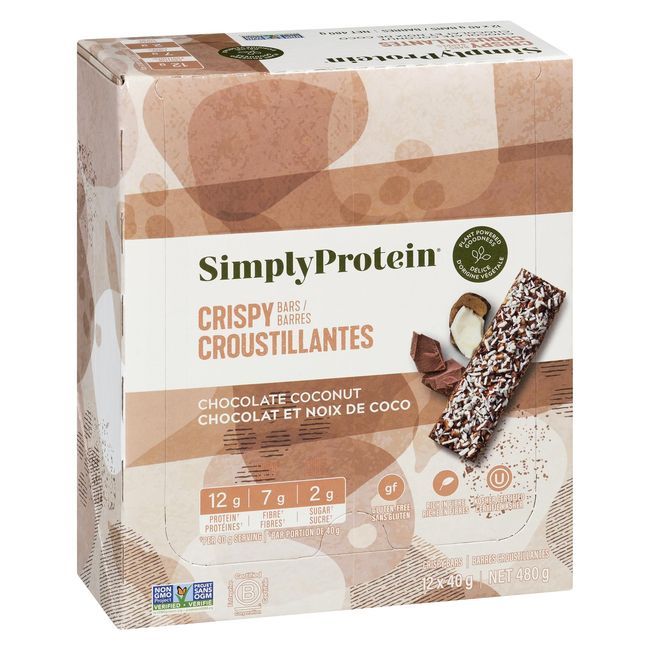Simplyprotein Chocolate Coconut Snack Bar, 40 G -- 12 Per Case