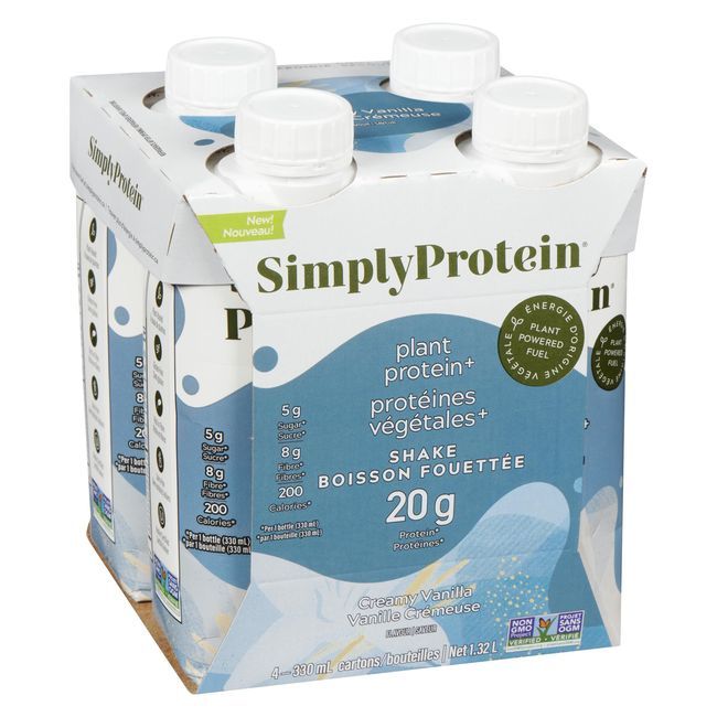 Simplyprotein Shake Protéiné Crémeux À La Vanille Prêt À Boire, 330 Ml -- 12 Par Boîte