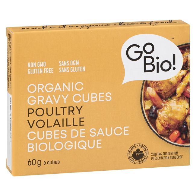 Gobio! Cubes De Sauce À La Volaille Biologique, 60 G -- 15 Par Boîte