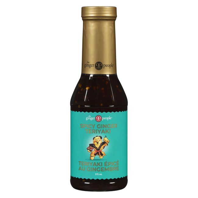 The Ginger People Spicy Ginger Teriyaki Sauce, 375 Ml -- 12 Per Case