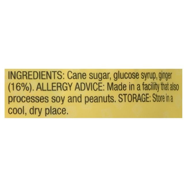 The Ginger People Gin Gins Double Strength Hard Ginger Candy, 84 G -- 12 Per Case