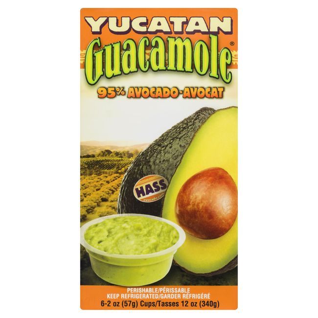 Yucatan Authentique Mini Guacamole, 340 G -- 6 Par Boîte