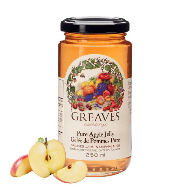 Greaves Apple Jelly, 250 Ml -- 12 Per Case