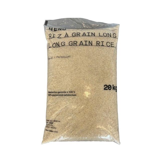 Menu Parboiled Long Grain Rice, 20 Kg
