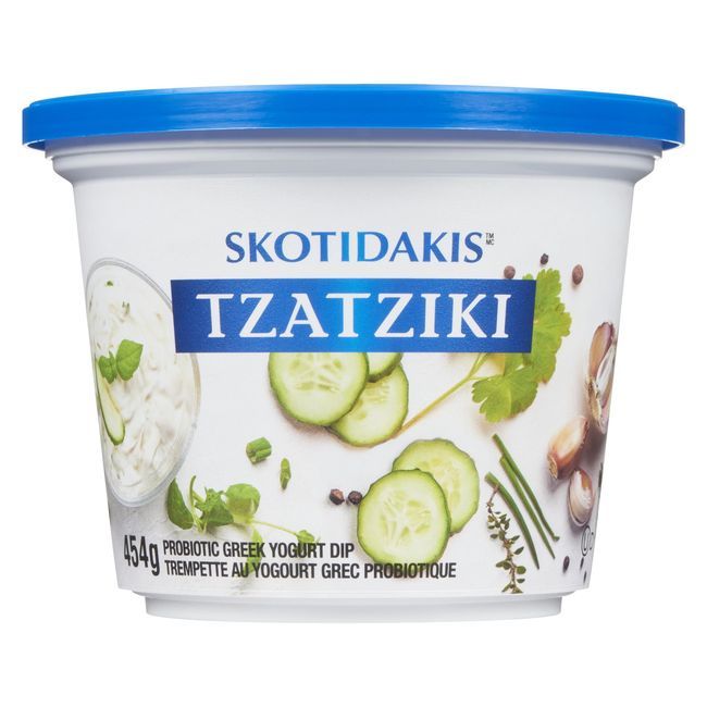 Skotidakis Tzatziki Greek Yogurt Dip, 454 G -- 12 Per Case