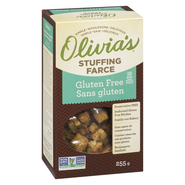 Olivia's Farce Au Romarin Et À La Sauge Sans Gluten, 255 G -- 6 Par Boîte