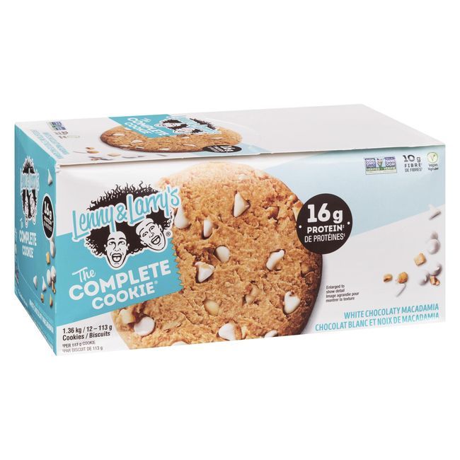 Lenny And Larrys White Chocolaty Macadamia The Complete Cookie, 113 G -- 12 Per Case