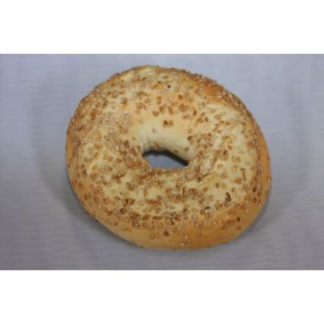 All Round Foods Sliced Sesame Bagel - Sleeve Packed, 85.05 G -- 90 Per Case
