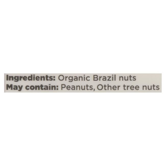 Elan Noix Du Brésil Crues Biologiques, 185 G -- 8 Par Boîte
