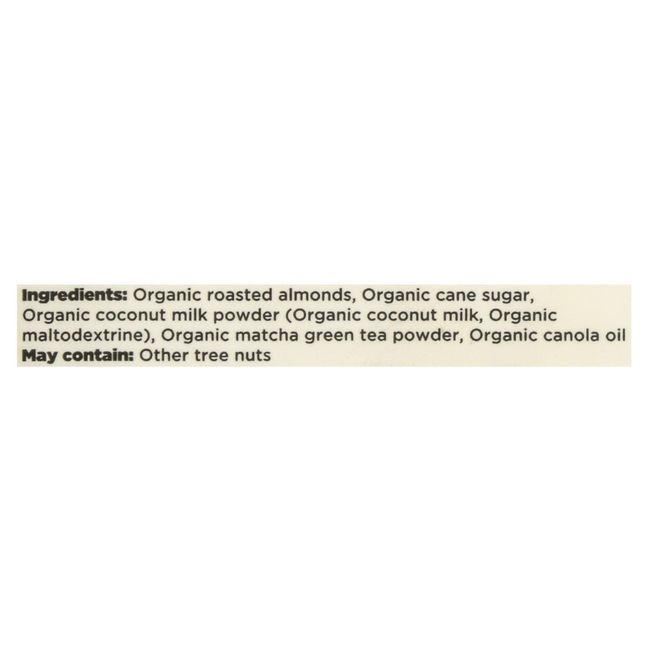 Elan Organic Matcha Almonds Snacks, 160 G -- 8 Per Case