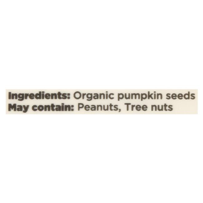 Elan Organic Pumpkin Seeds, 185 G -- 8 Per Case