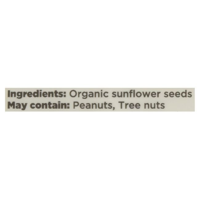 Elan Organic Raw Sunflower Seeds, 200 G -- 8 Per Case