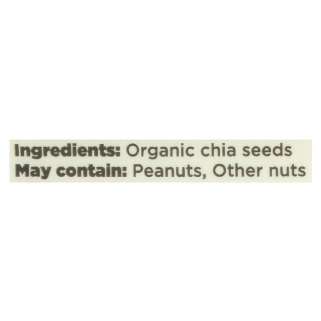 Elan Organic Raw Chia Seeds, 250 G -- 8 Per Case